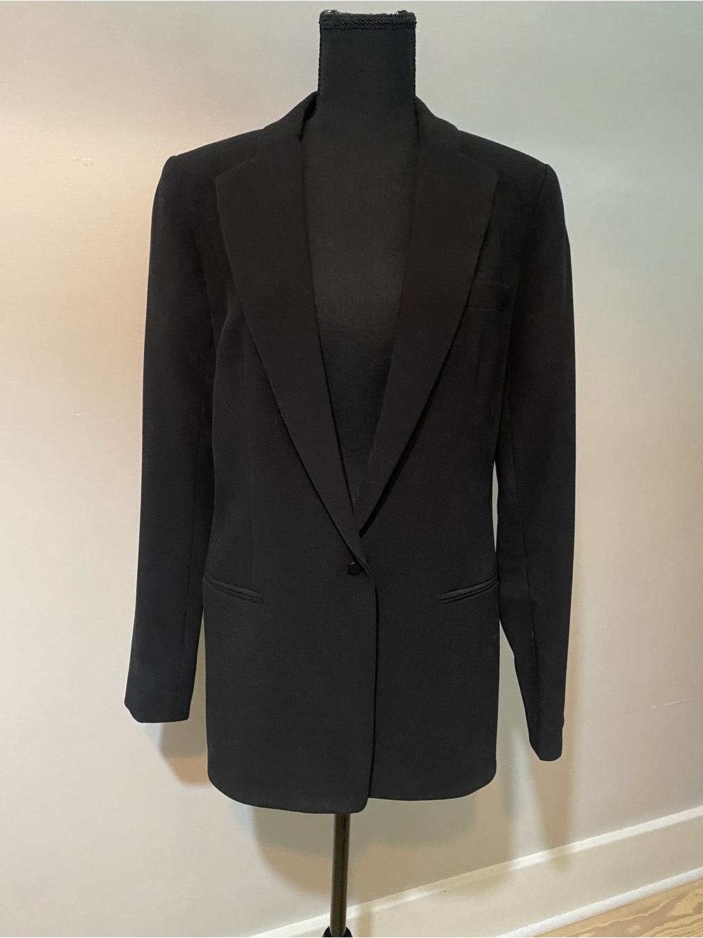 Robert Rodriguez Black Long Blazer Jacket